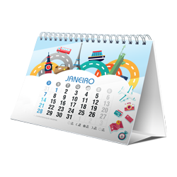 Calendrio de Mesa Off Set 12x15cm 12 Pginas (MB1519.0324)