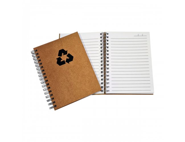 Caderno Kraft Ecolgico Preto 80F c/ Pauta 11x15cm LG3540 (MB1396.0424)