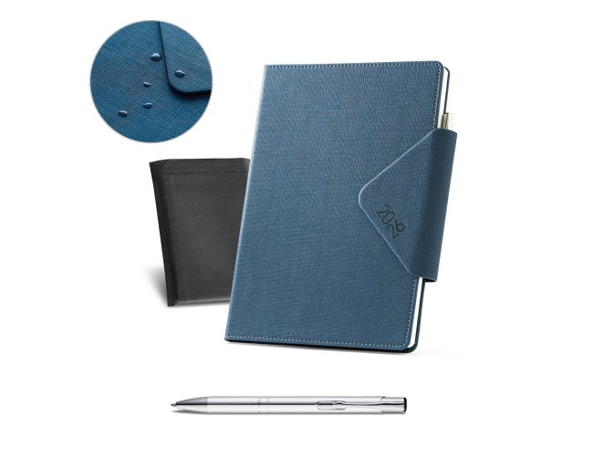 Agenda com Fecho Magnético 17,5x24,5cm SP66058 (MB13150)
