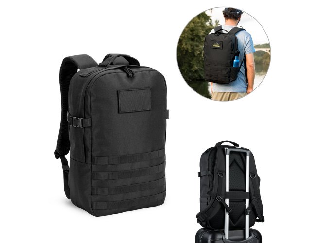 Mochila em Polister Reciclado 600D 21L 31x47x15cm SP92387 (MB117900)