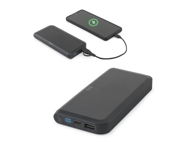 Powerbank 10.000 mAh em ABS 100% Reciclado SP97214 (MB17600+14)