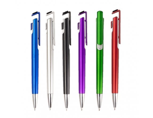 Caneta Pl�stica com Suporte para Celular XB12412 (MB1138)