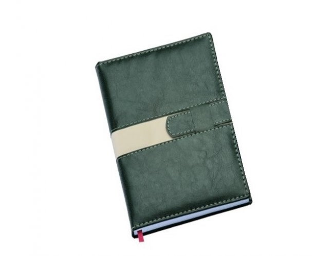 Agenda Diria com Fecho e Suporte para Caneta 14,5x20cm LG200L (MB12142)