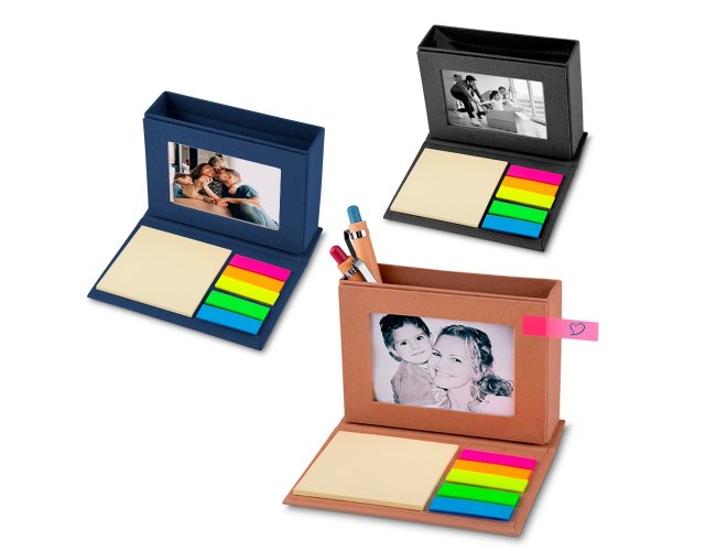 Bloco de Anotações Ecológico Com Porta Canetas XB14689/AIBL032 (AIMB1880+14.1125)