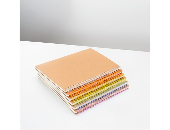 Caderneta Kraft com Pauta 14,5x20,5cm XB09065 (MB1622)