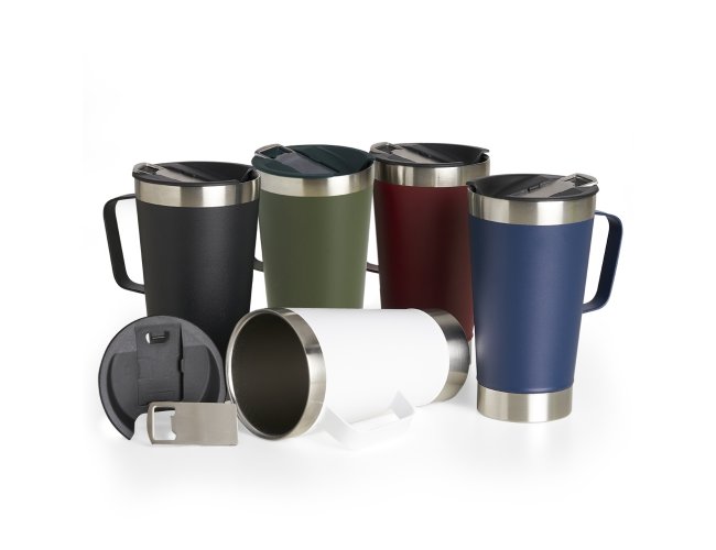 Caneca Trmica Inox com Abridor 500ml XB04082L (MB12818.0225)