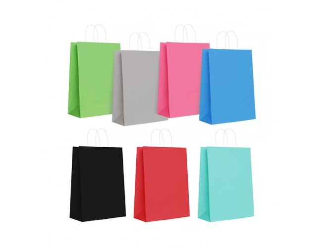 Sacola de Papel Kraft Colorida CY2003 Tam. 24x31x10cm. (MB1172.1124)