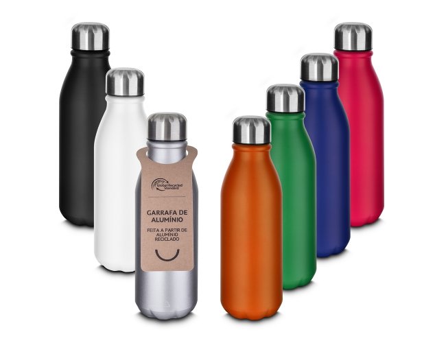 Garrafa Alumnio Reciclado 600ml XB14854 (MB11668)