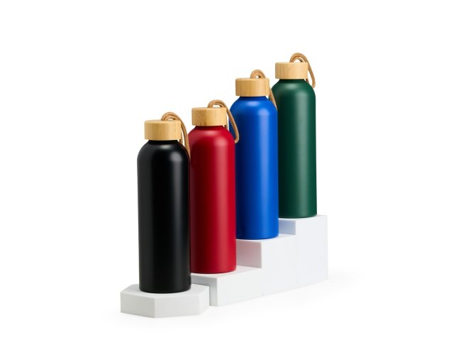 Garrafa de Alumnio com Tampa de Bambu 800ml XB18940 (MB11714)