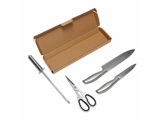 Kit Churrasco 4 Peças XB09108 (MB12769)