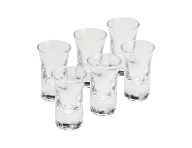 Kit Copo Vidro 30ml 6 Peas XB09082 (MB1927)