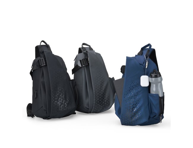 Mochila de Ombro USB 16 Litros 38x24x18cm XB16019 (MB18625)