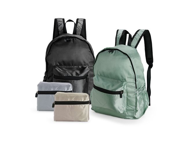 Mochila Dobrável Poliéster 18L 38x30x13cm XB19041 (MB12769)