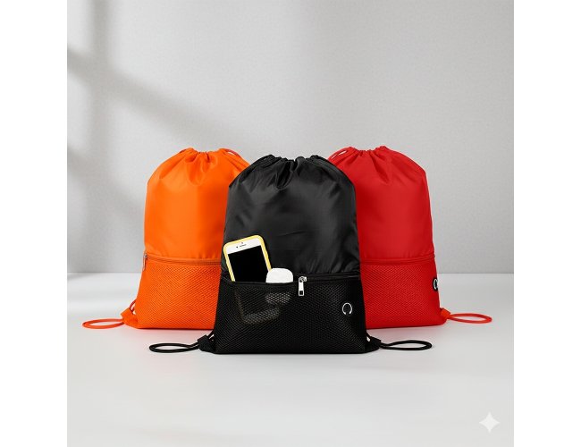 Mochila Saco Poli�ster 44x34cm XB19061 (MB11006)