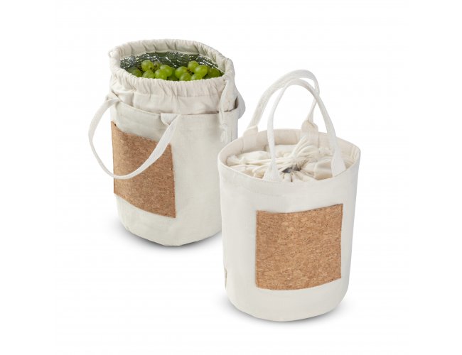 Bolsa T�rmica em Algod�o e Corti�a 22x18cm AIBT212 (MB12230)