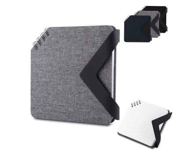 Mini Caderno com Capa RPET com Pauta 12x12cm AIBL036 (MB11090+14)