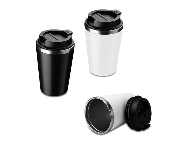 Copo Parede Dupla Inox 350ml AICO9550B (MB11990+14)