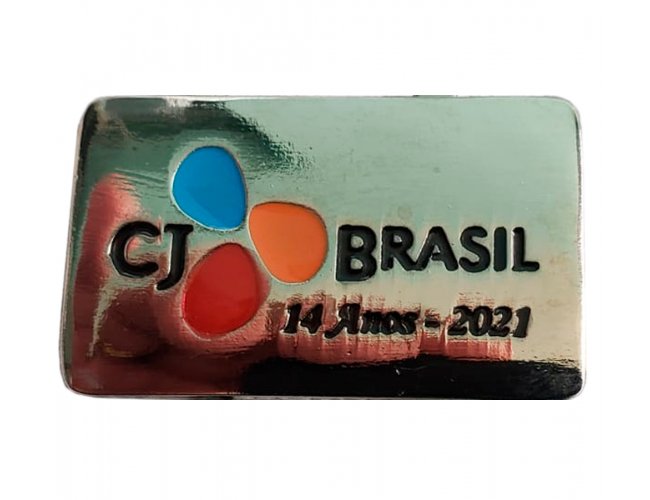 Plaquinha personalizada de metal NRY-PLAQUINHARESINA (MB1290)