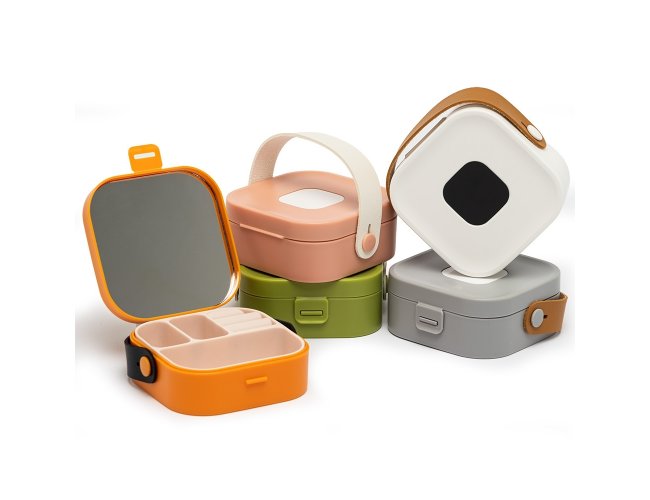 Porta Joias com Espelho 9,8x9,3cm XB08073 (MB11438.0325)