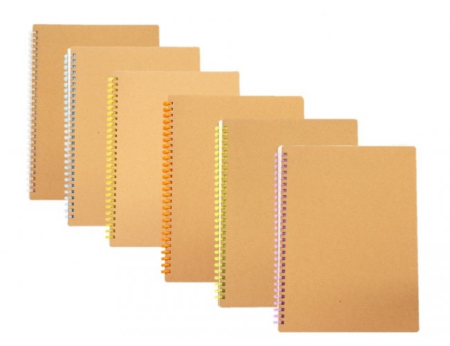 Caderneta Kraft com Pauta 19x25,5cm XB09066 (MB1848)